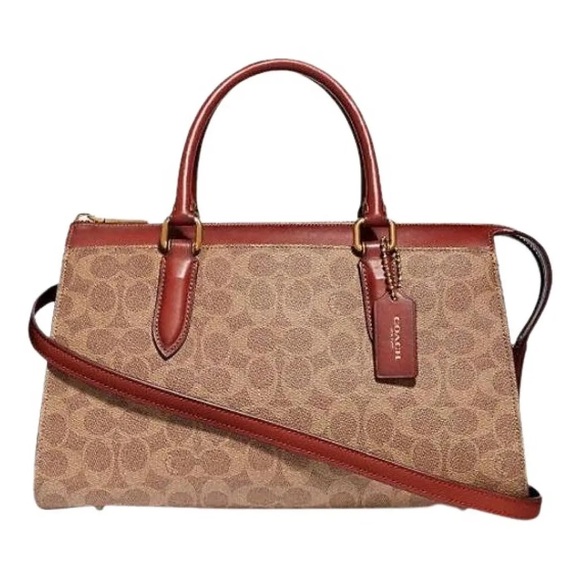 Coach Bond Bag In Signature Canvas - Picture 1 of 11
